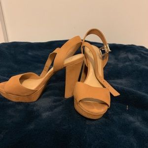 nude gianni bini heels